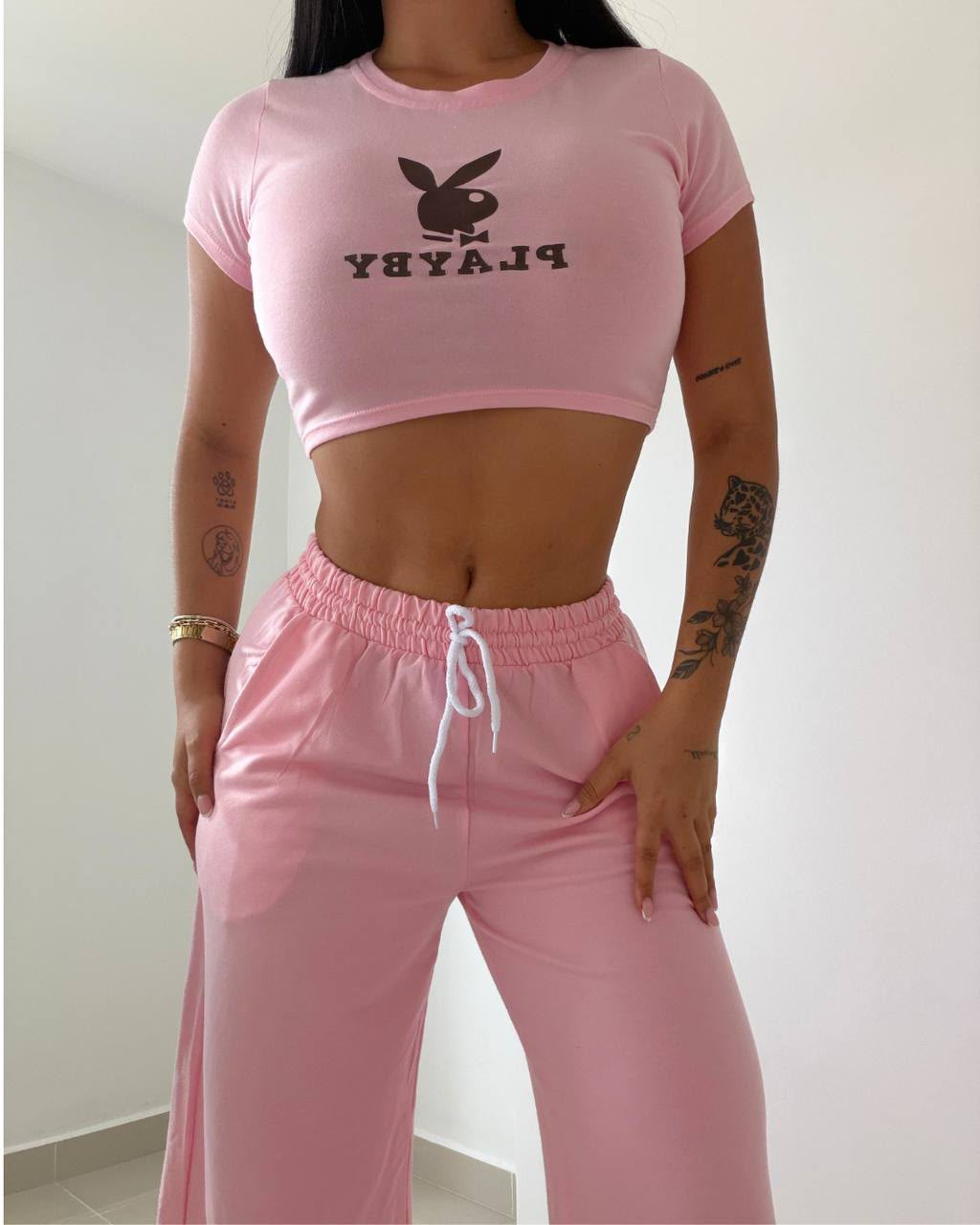 Set Playboy - Top y Sudadera
