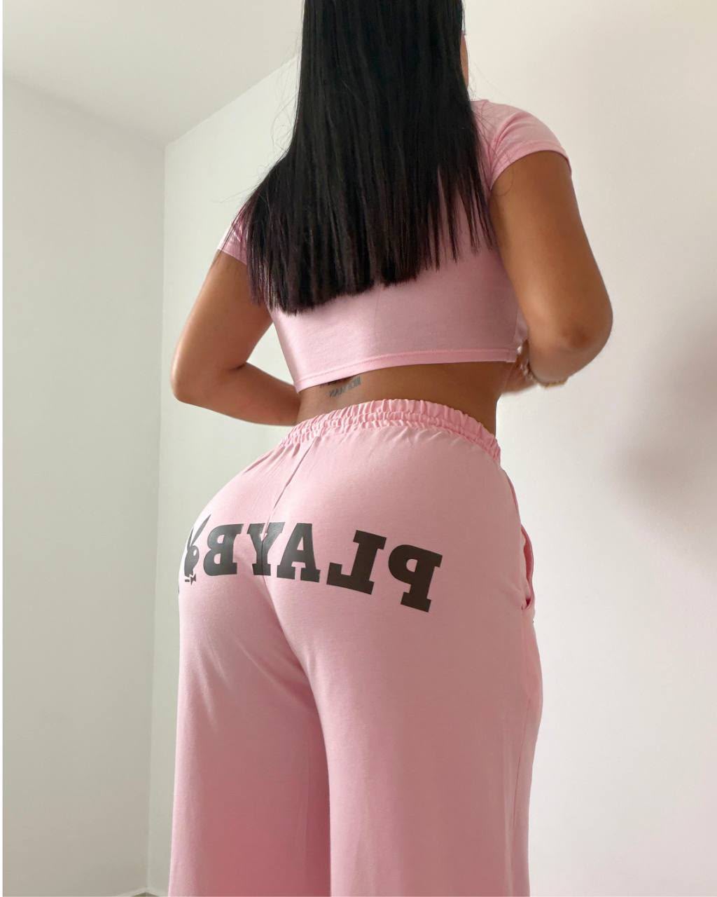 Set Playboy - Top y Sudadera